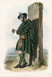 Logan, fra The Clans of the Scottish Highlands, pub.1845
